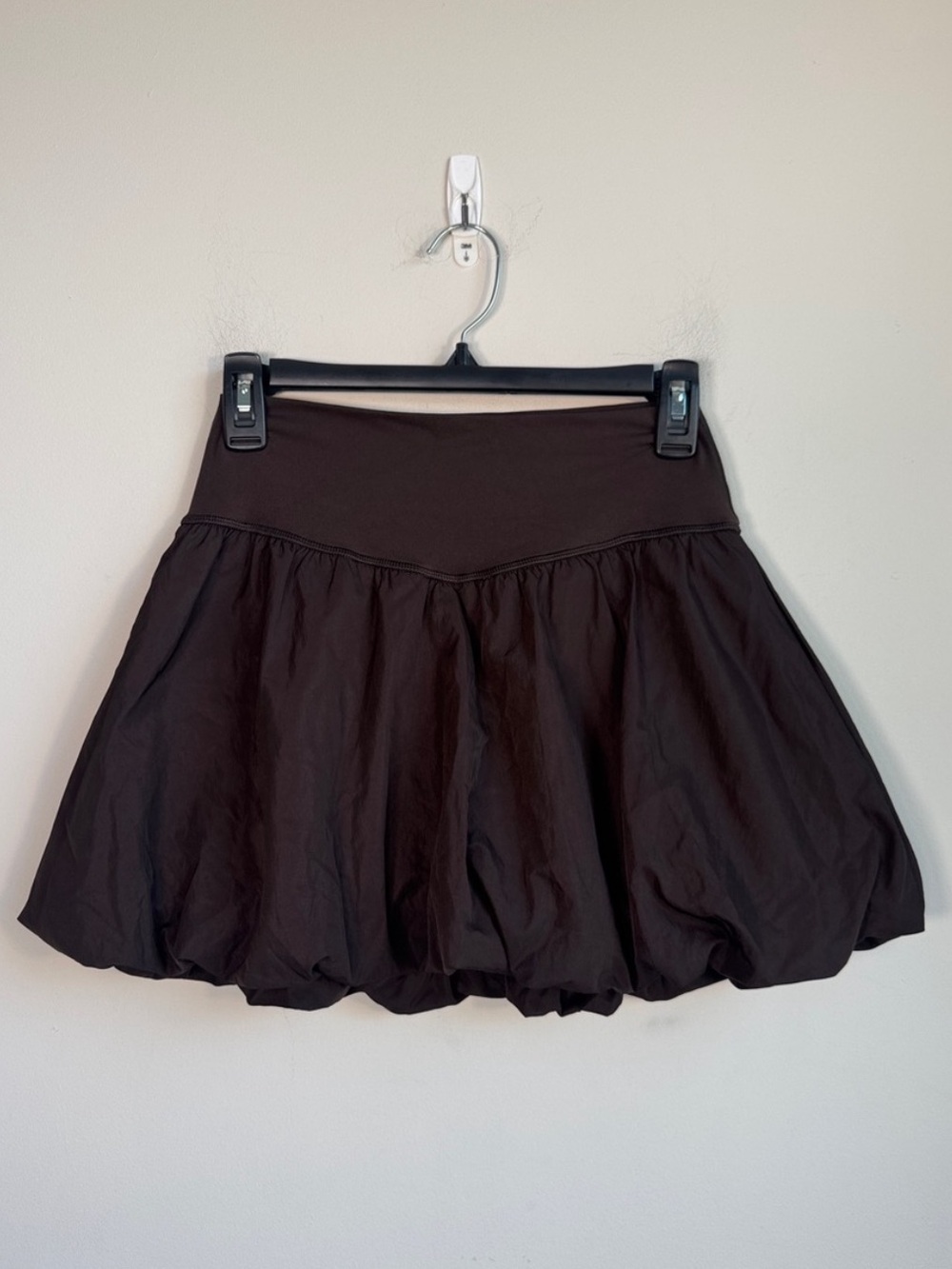 Aerie OFFLINE Real Me Bubble Skort Brown